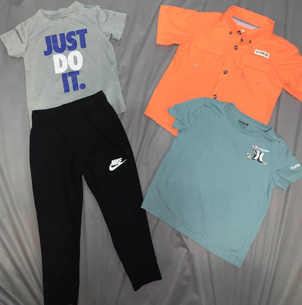 3T/4T Nike, Hurley, and Magellan Boys Clothing Bundle